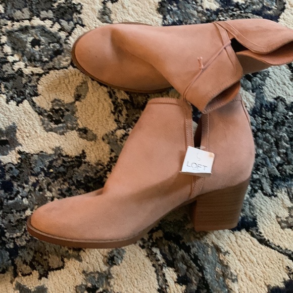 COPY - Loft bootie, pink new with tags - Picture 2 of 3